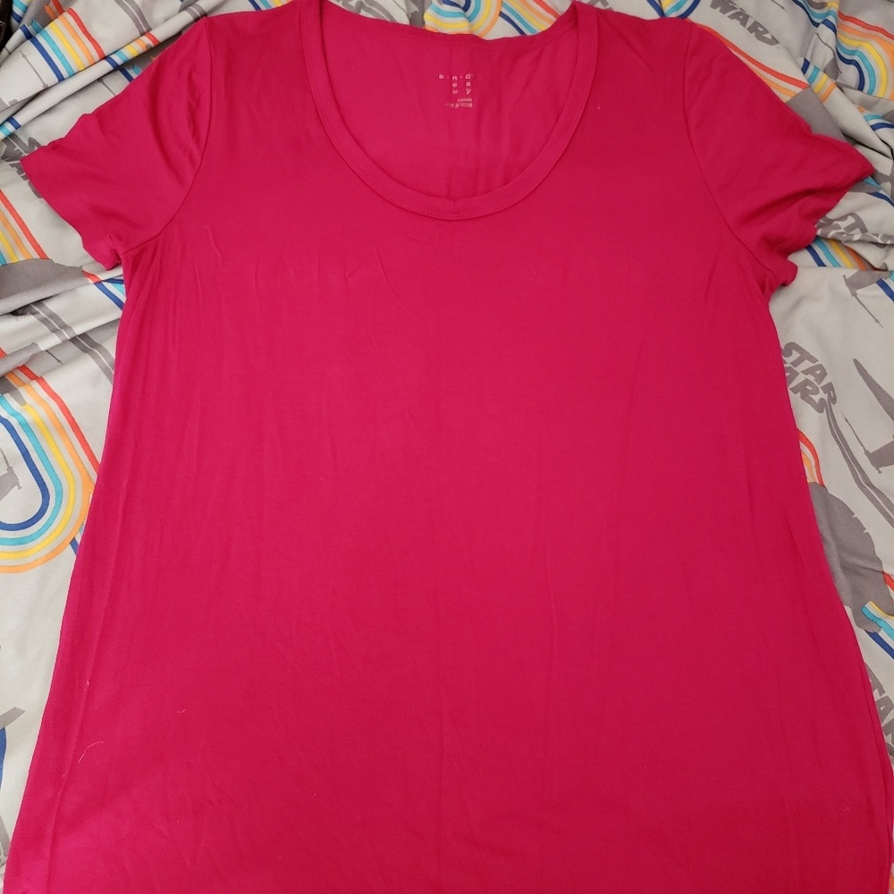 A New Day magenta tee